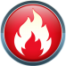Fire Mini Mystery Munzee sticker (FREEZER BURN SPECIAL 5 FIRE SPECIAL)